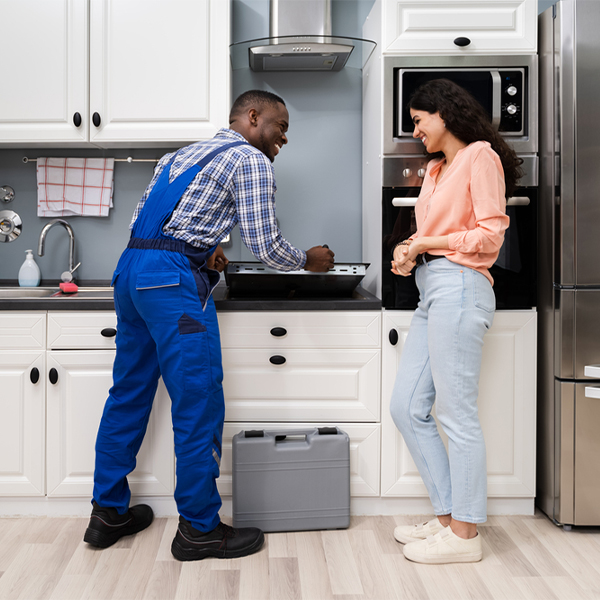 can you provide an estimate for cooktop repair before beginning any work in Na-Au-Say IL